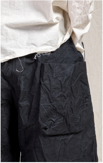 Crash Cotton wide Trousers CR by Album di Familgia AW2025