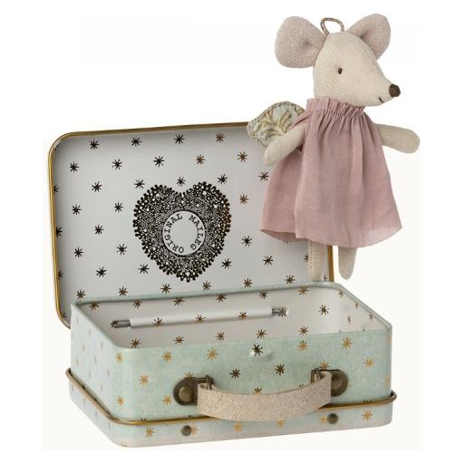 
                  
                    Maileg Souri Ange dans sa Valise Angel Mouse in Suitcase by Maileg - Marquise de Laborde Paris
                  
                