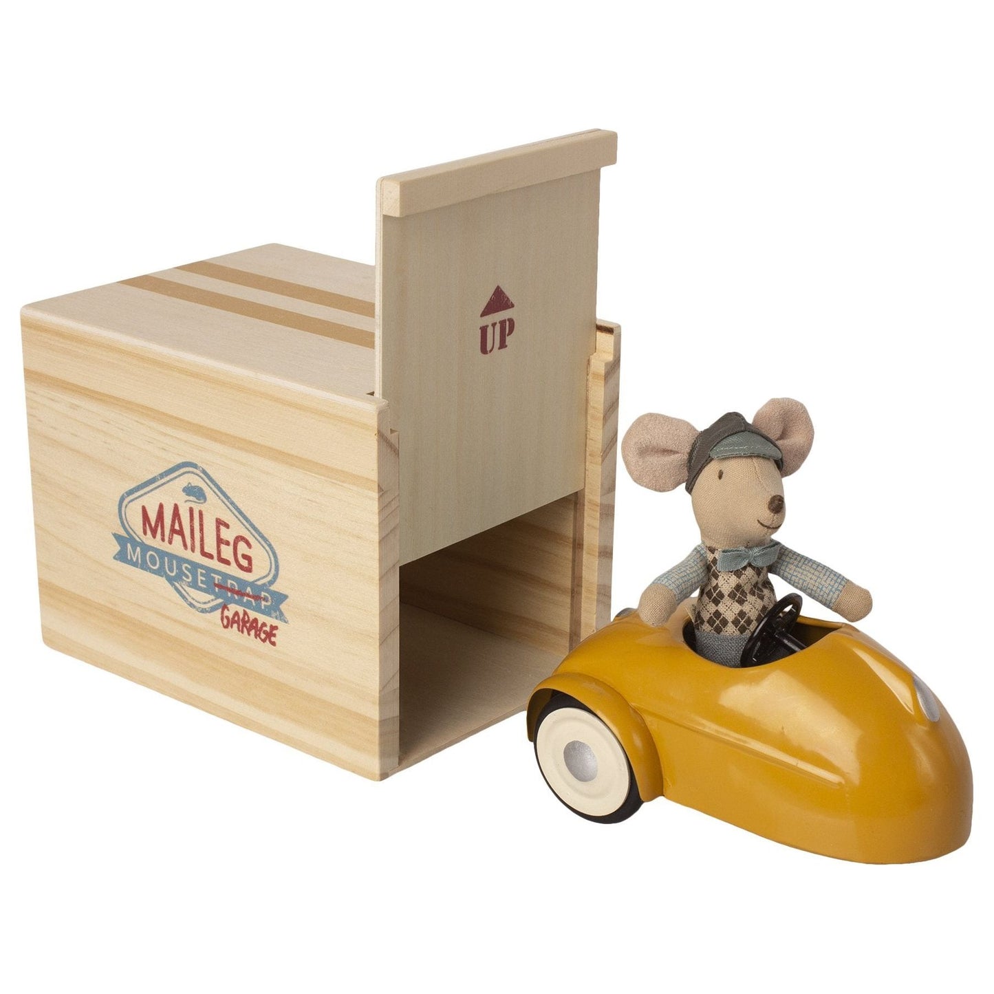 
                  
                    Mouse Yellow car with Garage Maileg - Marquise de Laborde
                  
                