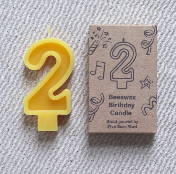 
                  
                    Natural Beeswax Birthday Candles Numbers - Marquise de Laborde Paris
                  
                