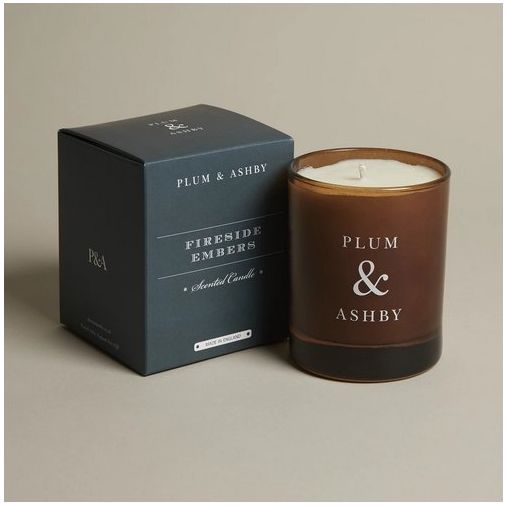 Plum & Ashby Fireside Embers 60 Hour Candle - Marquise de Laborde 