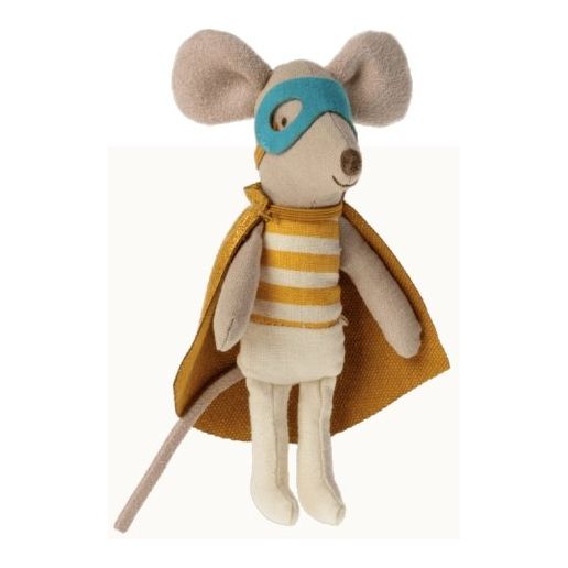 
                  
                    Super Héros Petit Frére Souris Maileg Super Hero Little Brother Mouse - Marquise de Laborde Paris
                  
                