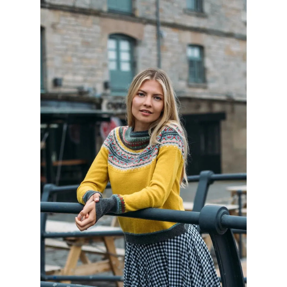 
                  
                    Women's Alpin Short sweater pull by ERIBE Knitwear Design Piccalilli - Marquise de Laborde Paris
                  
                