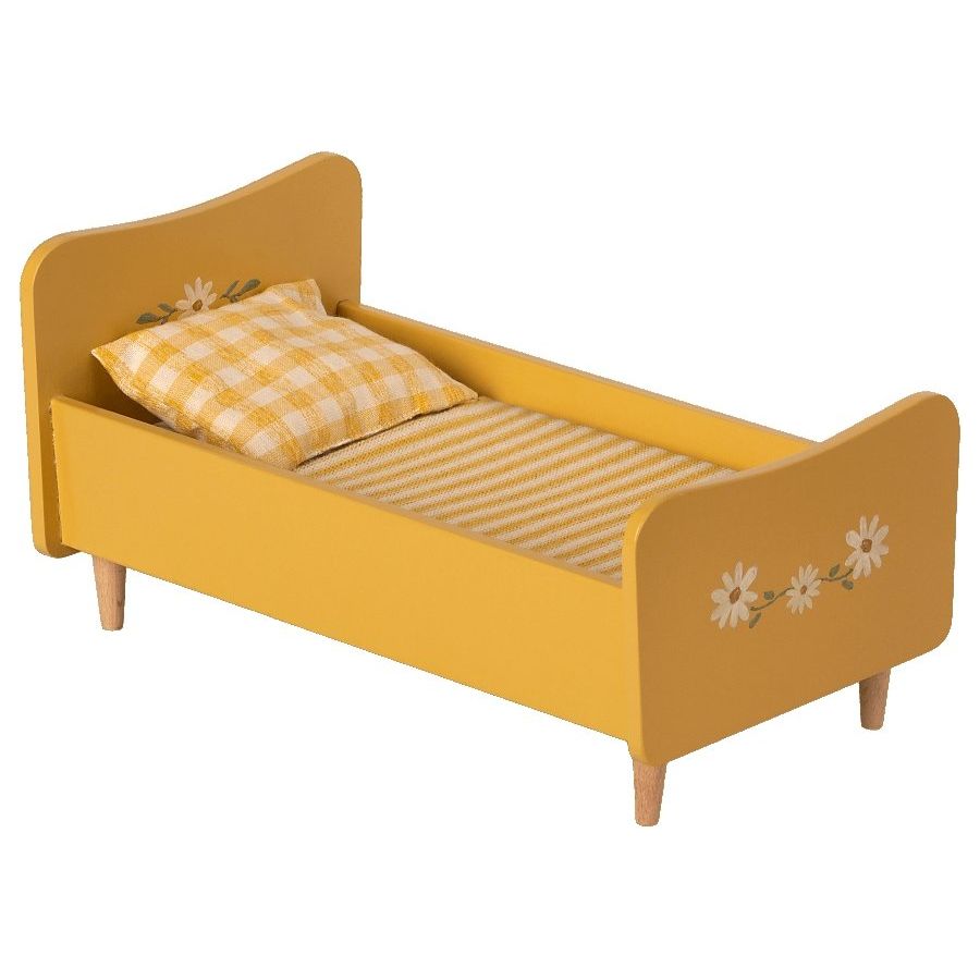 
                  
                    Wooden bed, Mini, Yellow Maileg - Marquise de Laborde Paris
                  
                